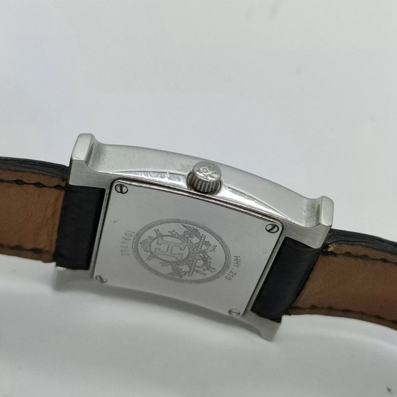 ๐ค HERMES H watch HH1.210 Silver Dial Quartz Ladies Watch - Picture 6 of 9